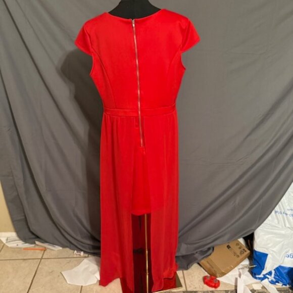 SAMI & JO Floor Butt Cape Dress Size XL - Picture 2 of 3